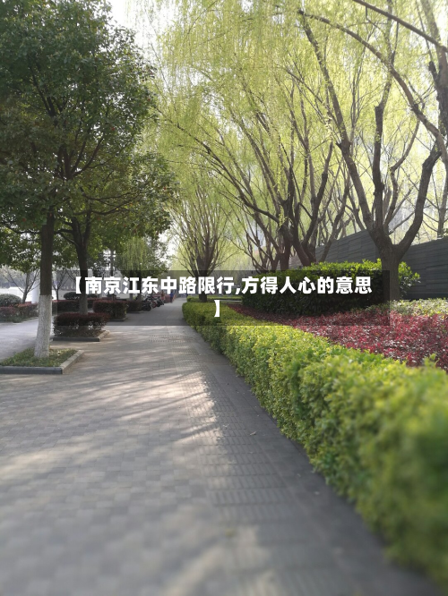 【南京江东中路限行,方得人心的意思】