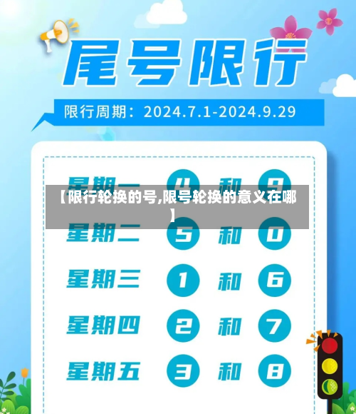 【限行轮换的号,限号轮换的意义在哪】