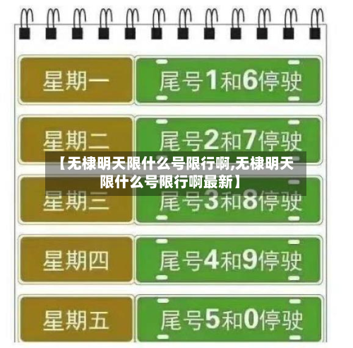 【无棣明天限什么号限行啊,无棣明天限什么号限行啊最新】-第3张图片