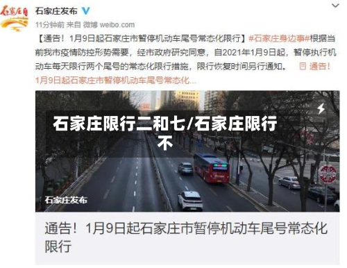 石家庄限行二和七/石家庄限行不-第2张图片
