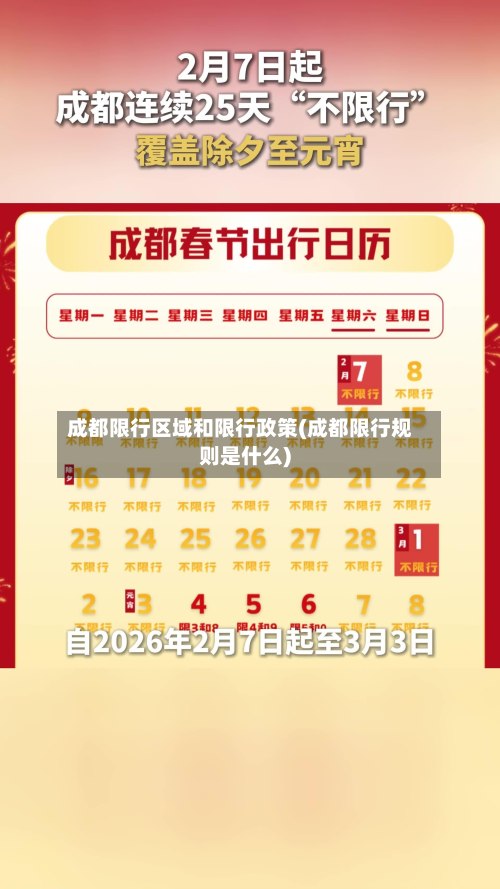 成都限行区域和限行政策(成都限行规则是什么)-第2张图片