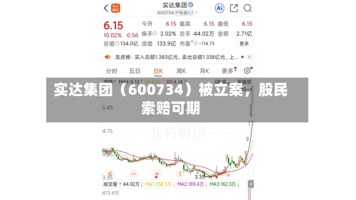 实达集团（600734）被立案	，股民索赔可期-第3张图片