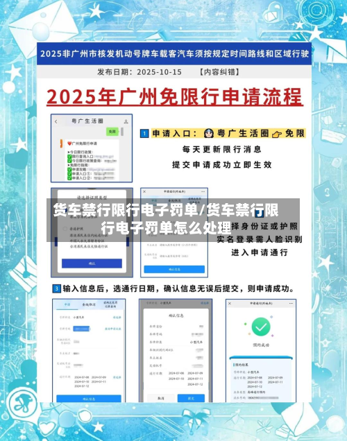 货车禁行限行电子罚单/货车禁行限行电子罚单怎么处理